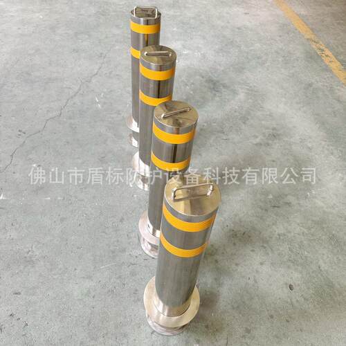 广州不锈钢防撞柱手提移动路桩路障可拆卸手动移动路庄厂家价