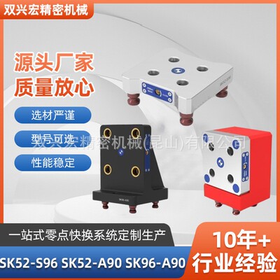 SK52-S96,SK52-A90,SK96-A90四孔定位器&自定心虎钳