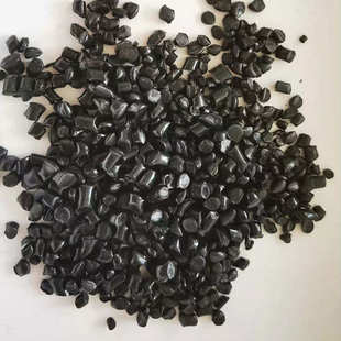 再生颗粒发泡颗粒 厂家现货批发黑色pvc颗粒 管料再生黑色颗粒