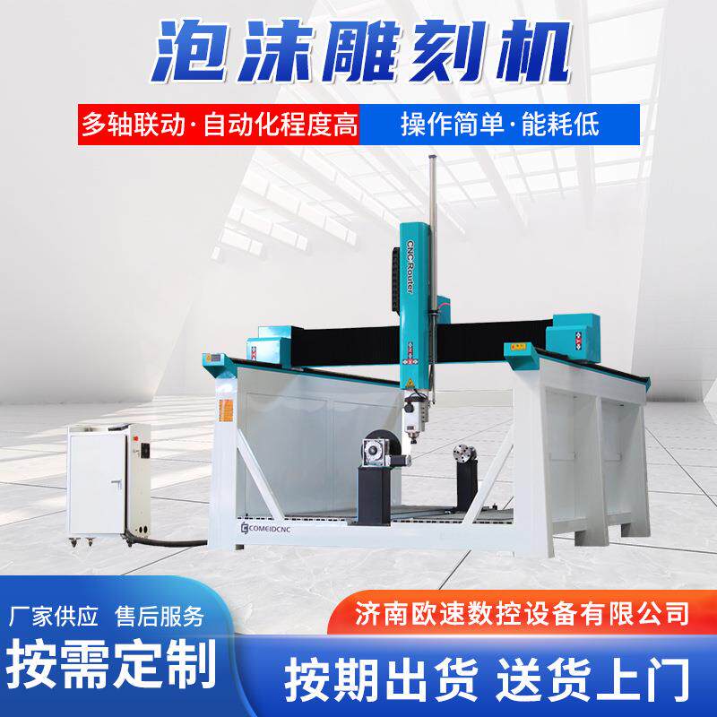 宝丽龙泡沫雕刻机Foamcncrouter婚庆模型三维立体四轴泡沫雕