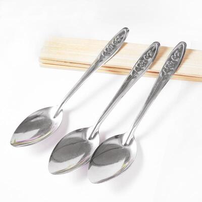 Large Rose-Shaped Spoons, Small Home Use Rice Spoons, Soup S