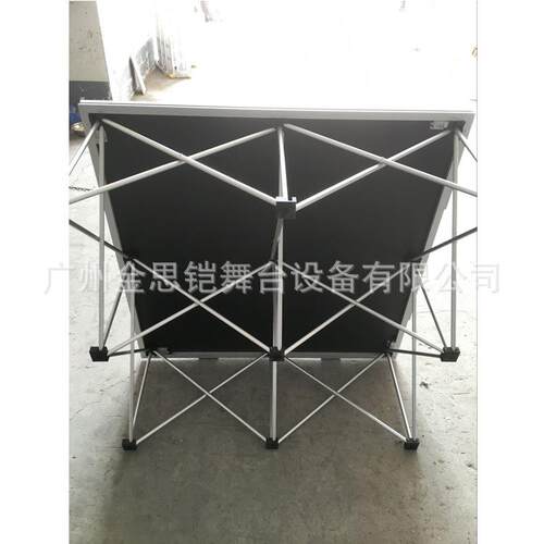 新款直销拉网舞台拉网展架舞台便捷铝合金演出舞台拼装快装舞台学