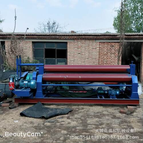 源头厂家小型电动卷圆机机械提升卷板机不锈钢板液压三辊卷板机