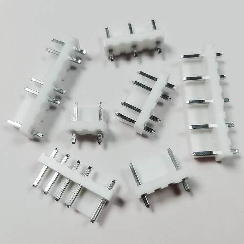 3.96插件VHA-65针空中接HGBA插头VH-65针3.96MM端子连接器接500个