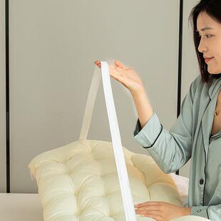 加厚柔软居家卧室靠枕床头大靠背双人靠枕床头不塌陷可拆洗腰靠垫