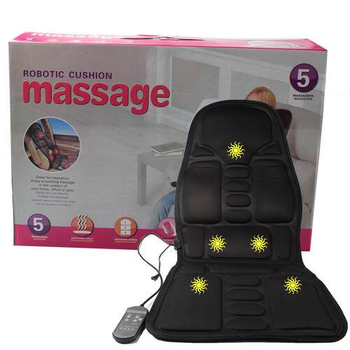 直销massage车用按摩坐垫振动加热按摩汽车坐垫