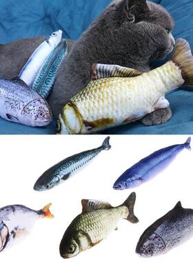 Dorakitten 1pc Creative Cat Toy Fish Shape Bite Resistant Ca