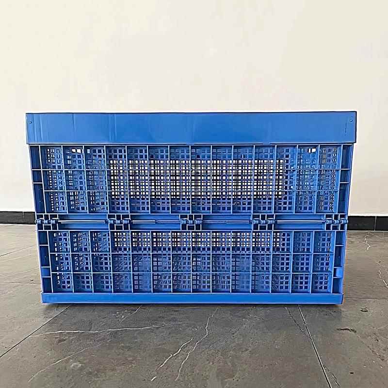 折叠镂空物塑料筐家用IBI蔬菜鲜水果筐生配中送塑料框运输周转转
