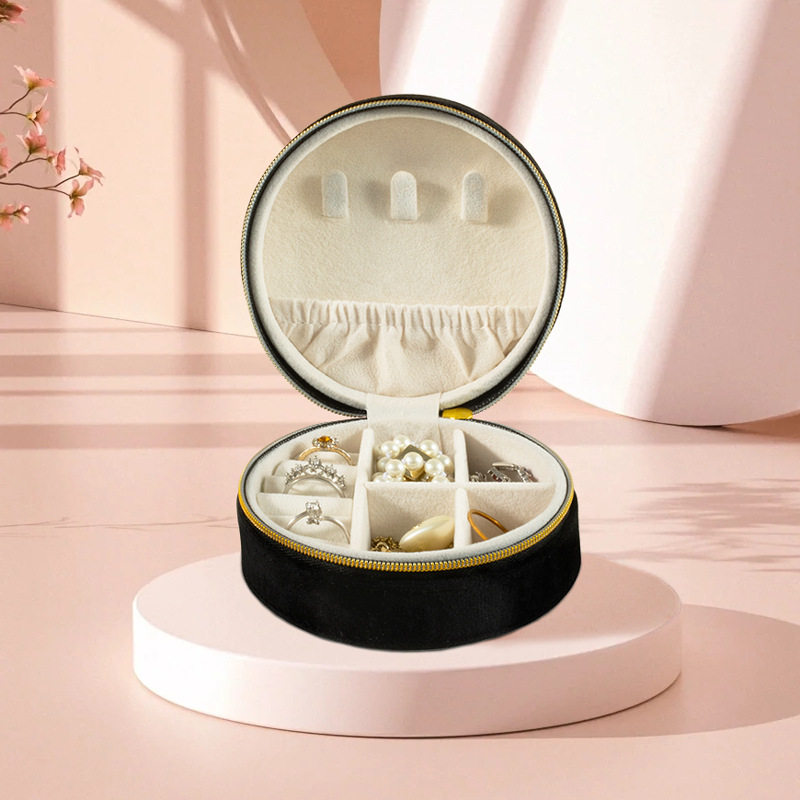 可爱小巧首饰盒布艺旅行随身便携项链戒指耳钉饰品收纳包迷你手包,包装,首饰包装,淘宝优惠券,粉丝福利购,淘宝优惠卷