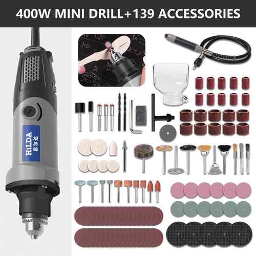 40插电款2研20v直磨机RIV10V电1磨0机配件家用电动磨抛光机套装