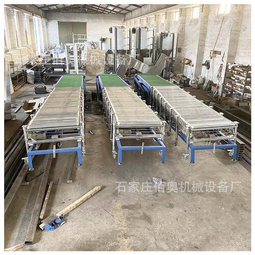 纸箱坡装车输送机快递装卸皮输带机液s800压升降送机仓库爬车传送