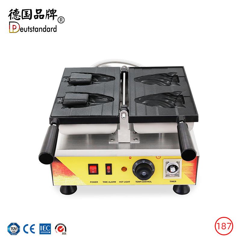 独角兽冰淇淋鲷鱼烧机雪糕皮冰淇淋壳牛马卡通造型雪糕华夫饼机