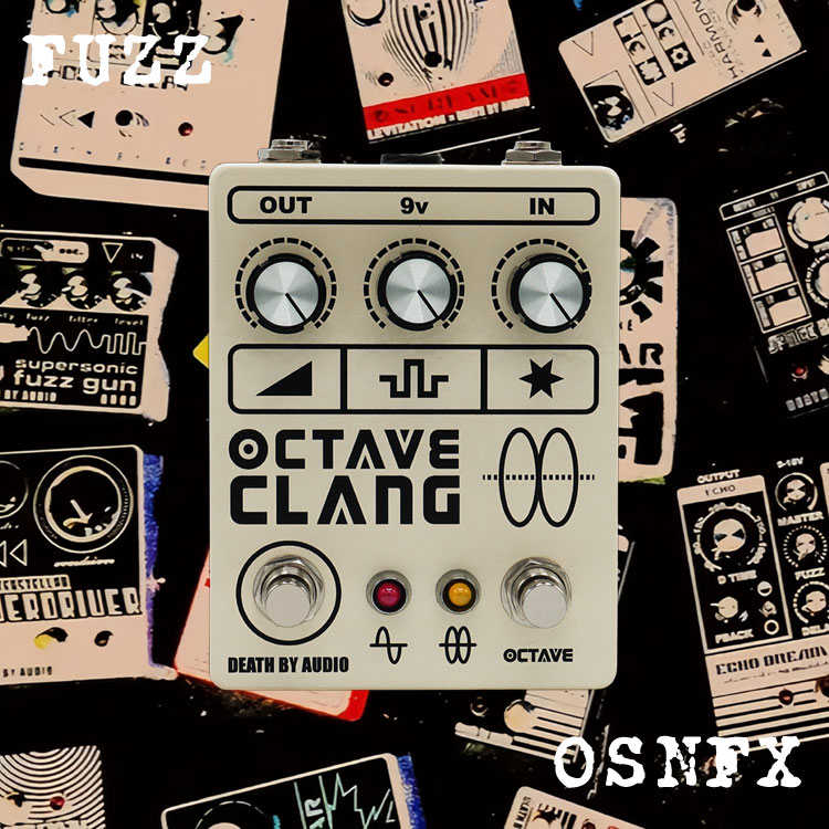 傲颂在线DEATH BY AUDIO单块OCTAVE CLANG V2八度法兹实验效果器
