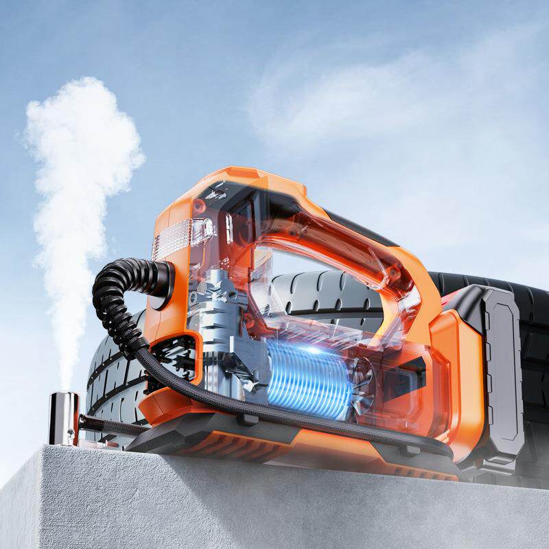 车载充气泵便携式车用电动打气泵汽车轮胎自动打气筒轿车高压冲气