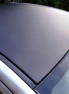 汽车贴膜车身贴纸黑色色膜加厚汽车装饰贴3D碳纤维贴膜1.52整卷