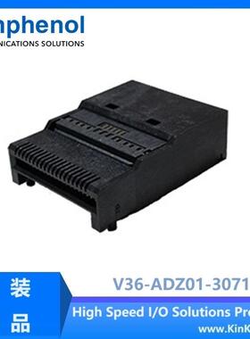 AmphenolQSFP-DD112G连接器V36-ADZ01-307100T