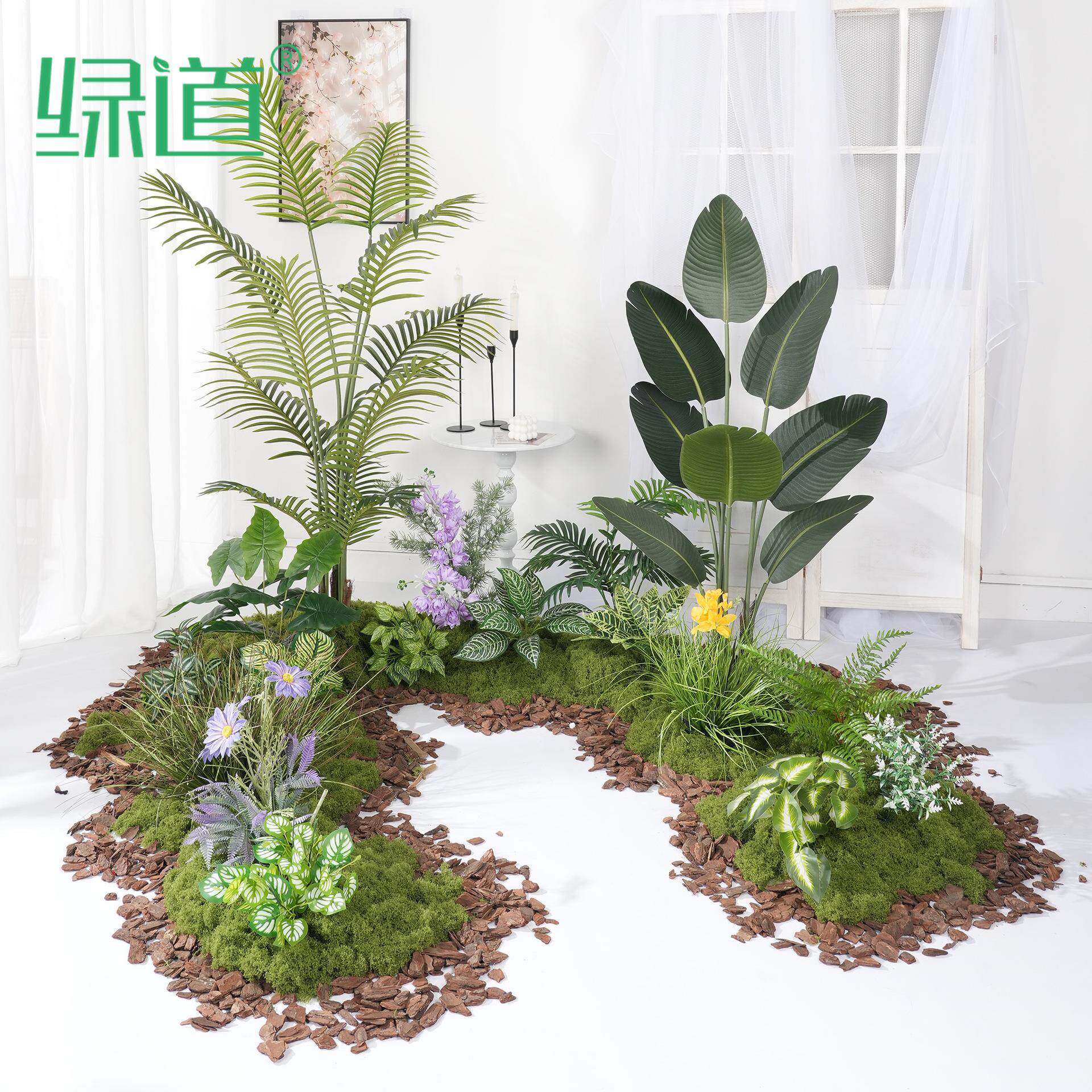 【DJ-BT20】 仿真绿植造景组合芭蕉树旅人蕉植物庭院组合氛围感装