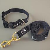 中大型犬K9拉布拉多工作犬外出遛狗皮带