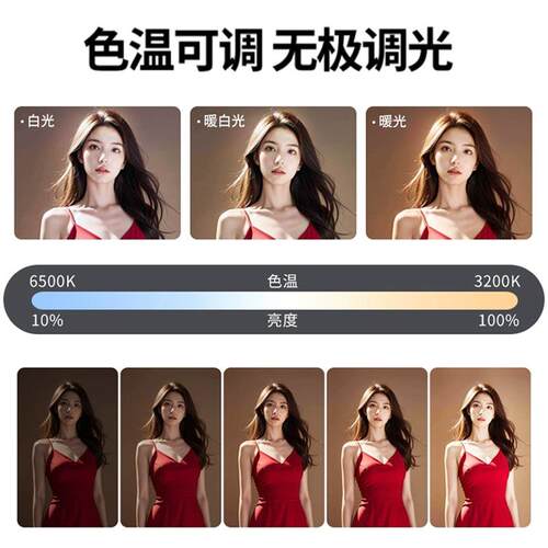 ONGEE发R丝补光灯人像摄影Y轮廓灯柔光播美颜灯聚光M-20pro灯直补