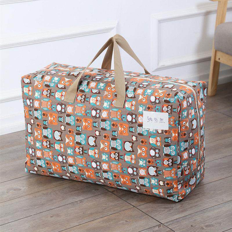 幼儿园棉被收纳袋加厚帆布双层环保整理袋装被子的袋子搬家打包袋