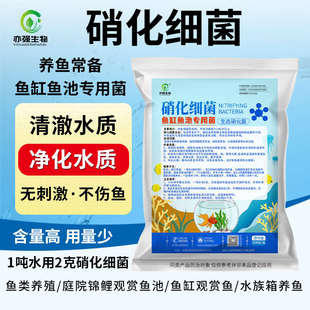 鱼缸鱼池专用硝化细菌污水处理降解氨氮祛味调节水体净化水质