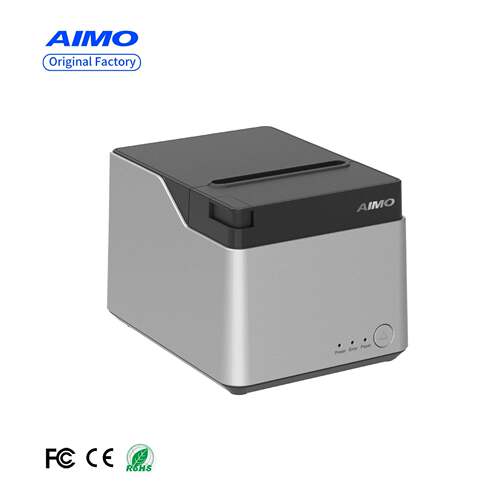 AIMO爱墨QF300蓝牙热敏打印机美团外卖接单收银厨房80mm小票机