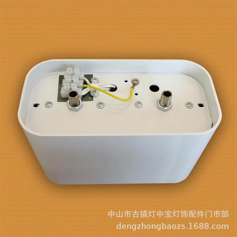 FG-新款MR16压铸天花灯 双头明装MR16筒灯外壳 明装 GU5.3灯杯架