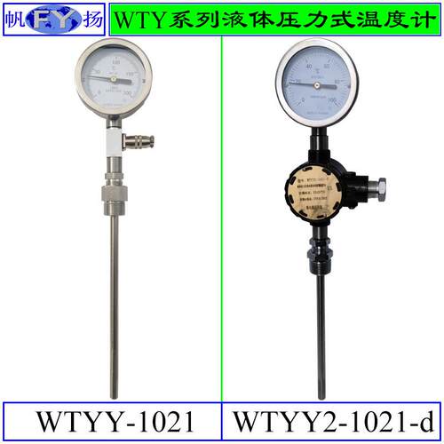 WTYY-1021WTYYX-1031系列温度计压力式温度计电接点带Pt100