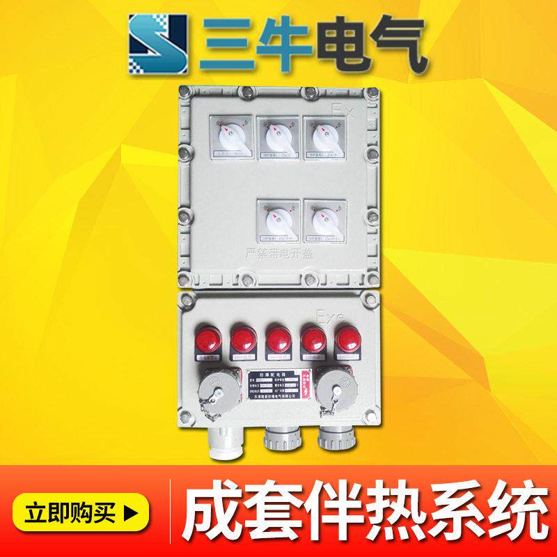 低压电源箱开关控制柜不锈钢成套配电箱工业插座箱防爆插座箱