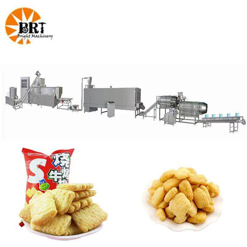 膨麦香可鸡块KXJ玉米棒加工机洋葱圈麦械烧可球生产线休闲食品化