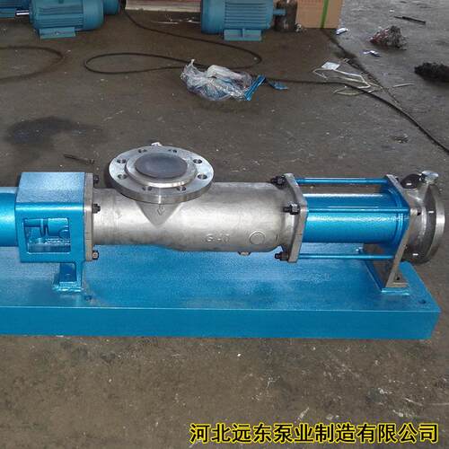 输送水泥泵G35-2V-W112单螺杆泵压力1.2Mpa