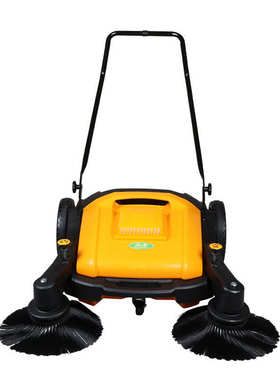 合美HM980智能手推扫地机工业商用无动力工厂车间马路粉尘清扫车