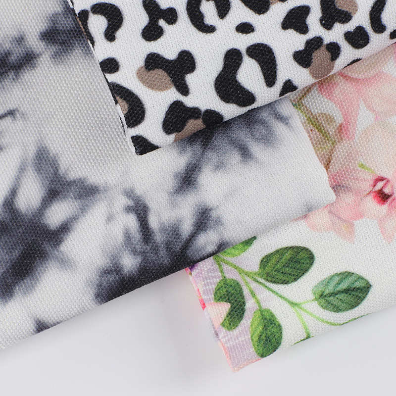 12安涤棉卡通印花帆布数码印花热转印加工涤纶面料布料荧光色印刷