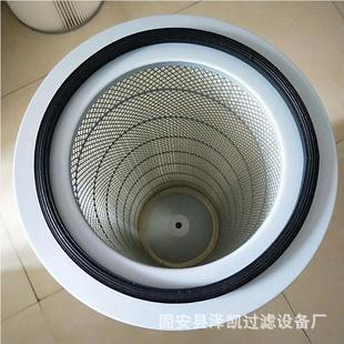 工业除尘滤KIS芯32035螺杆六耳快除尘拆滤筒焊2接烟尘 阻燃覆膜滤