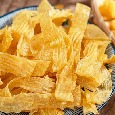 精选优质豆腐皮500g干 干货纯农家头层手工老豆干 干丝麻辣火锅专