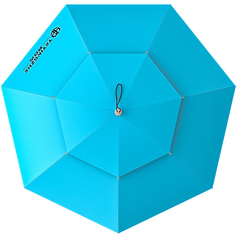 头戴式钓鱼伞户外防晒遮阳伞新款黑胶折叠雨伞帽采茶斗笠帽伞