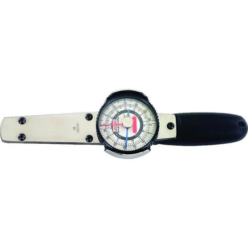 1/4方 指针式扭力扳手 表盘式扭矩扳手 0-75in.lbs J6169F