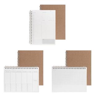 Weekly Daily Agenda Planner Blank Monthly Schedule Diar Book
