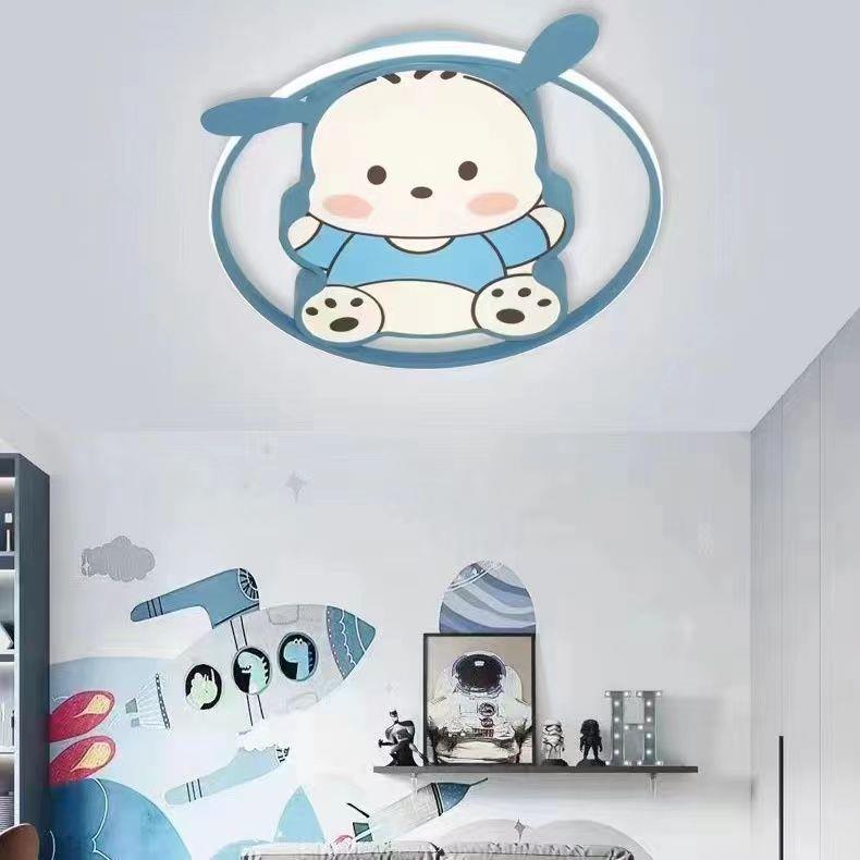 护眼儿童房现卧室灯代简约房间灯新款星星801亮房吸顶灯家用月儿