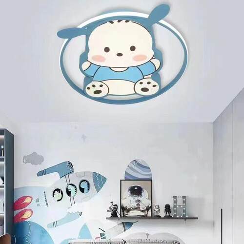 护眼儿童房卧室灯现代简约房间灯新款星星月亮吸顶灯家用儿童房灯