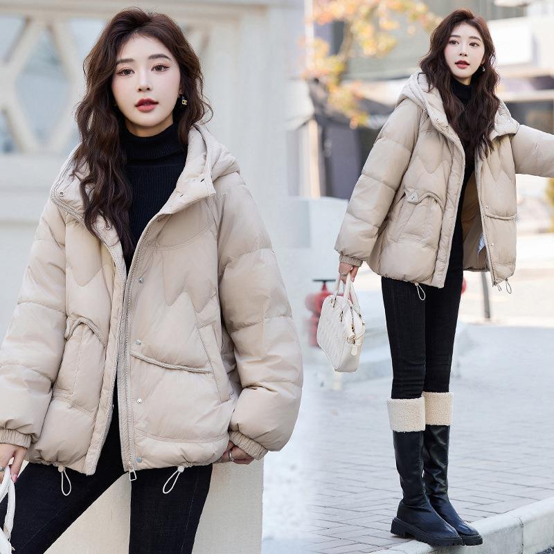 超好看羽绒服女秋新欧款货尚气质阳8678-1显瘦短款冬小时个子外套