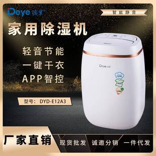 E12A3书房储物间抽湿机便携静音小功率抽湿器 德业家用除湿机DYD