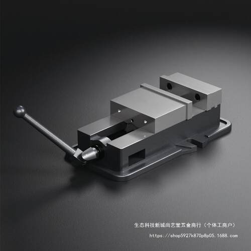 C台铨角固式平N口钳台钳机用重656虎钳C型铣床平口钳6寸8寸