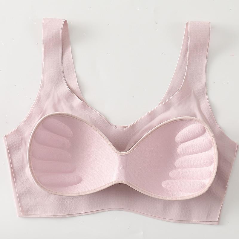 bra sleeping underwear breathable womens sports bra ring