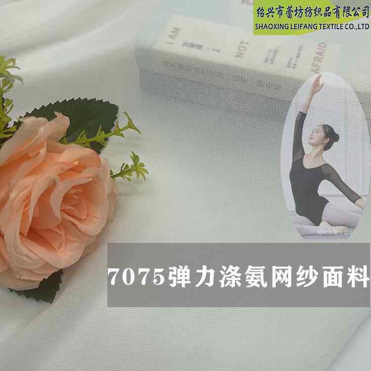 75D涤氨弹力网纱网布网眼布 加密加厚舞蹈服布料面料瑜伽类布料