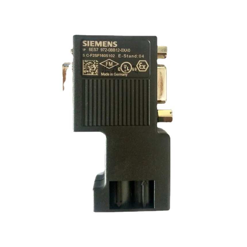 西门/子6ES7972-0BA52-0XA0网络总线连结器带编程口180度垂直出线
