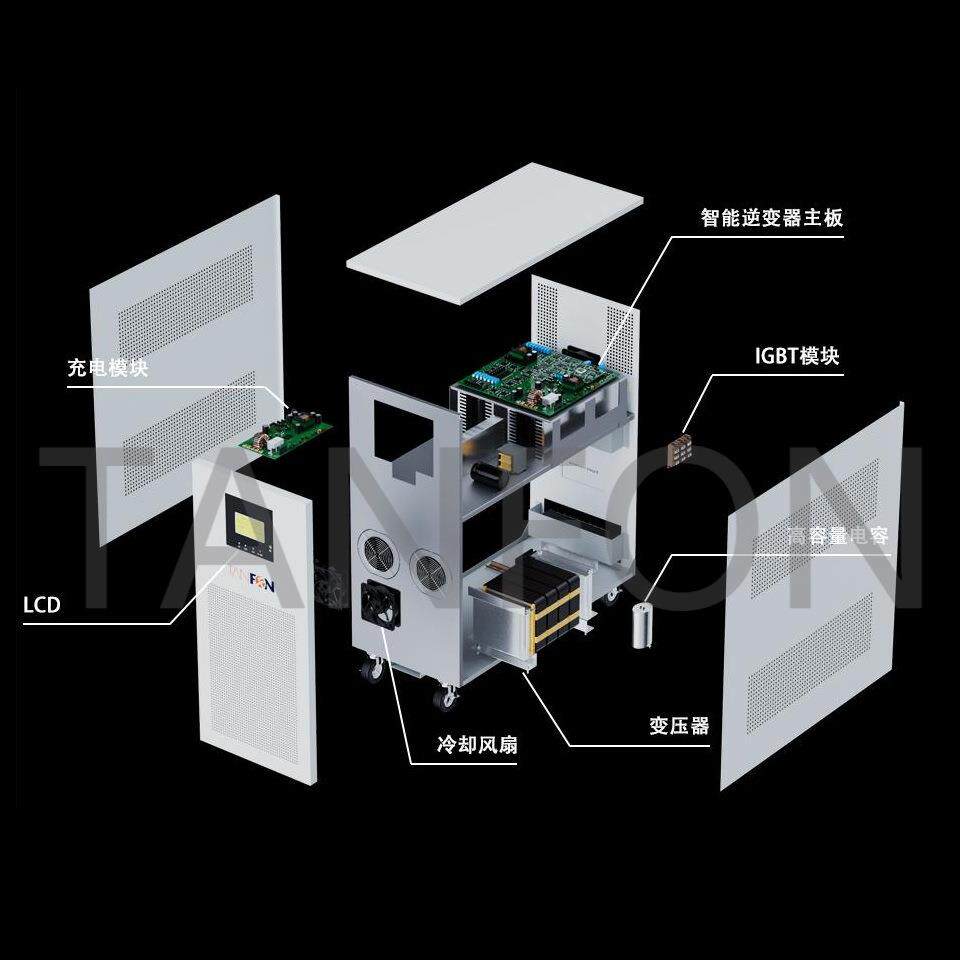 光伏太阳能逆变器5W20W离网三相正弦波逆变器家用大功率主板