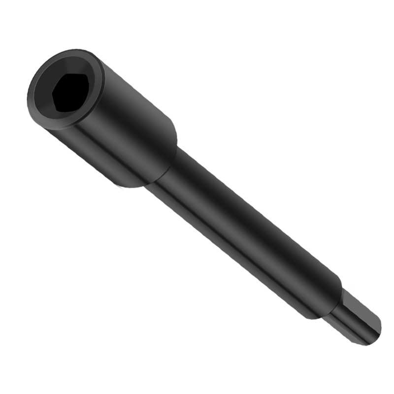 开孔器接杆三角头加长杆16公分长电钻加长接杆圆柄六角电锤延长杆