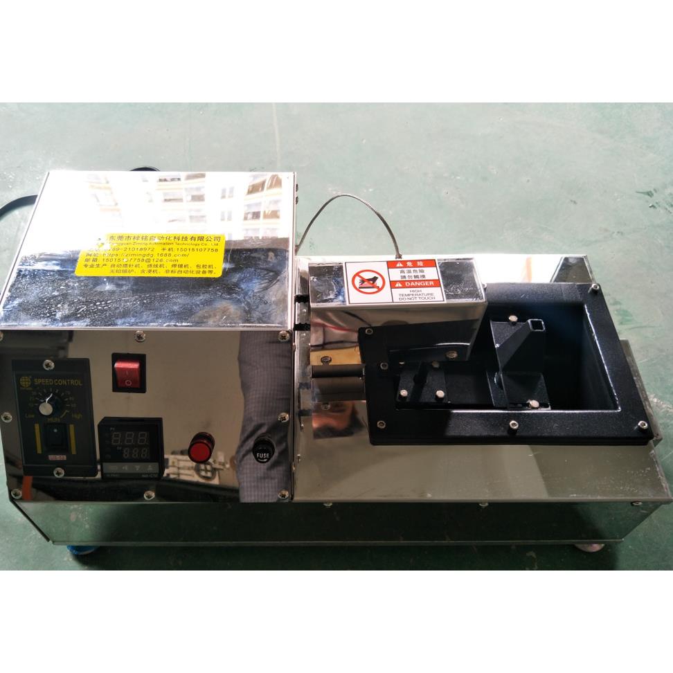 粗线磁环充电桩线圈电源变压器产品焊锡机DP-SW02小型波峰焊锡机