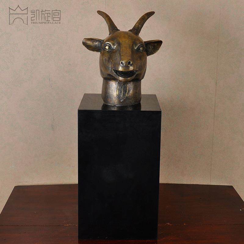 风水摆件纯铜十二生肖摆件属鼠牛虎属兔龙蛇马羊猴鸡狗猪工艺品